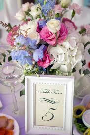 Wedding Table Setting With Plates For Seating Chart Stock