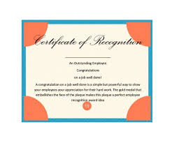 Download these amazing years of service award templates in image, pdf and word doc formats below. 50 Free Certificate Of Recognition Templates Printabletemplates