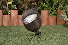 Bishop 12 Volt Brass Up Light By Unique Lighting Systems Yardillumination