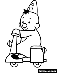 Coloring pages for scooter (transportation) ➜ tons of free drawings to color. Bumba And His New Scooter Free Print And Color Online