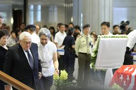 170 Foreign Dignitaries Paid Respects To Mr Lee Kuan Yew Lying In State Lee Kuan Yew Singapore Mr