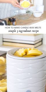 How To Make Candle Wax Melts Video Recipe Video Candle Scents Recipes Diy Wax Melts Wax Candles Diy