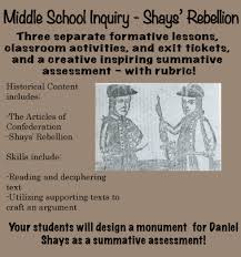 Peacefield History Shays Rebellion 7th Grade Social Studies Rebellion