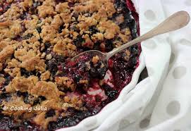 Cooking Julia Crumble De Fruits Rouges Au Muesli