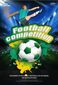 Poster turnamen sepak bola dengan latar belakang piala hijau. Fashion Sports Football Poster Psd Free Download Pikbest