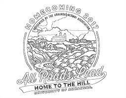 Razorback coloring page from wild boars category. Arkansas Alumni Online Community Coloring Sheets