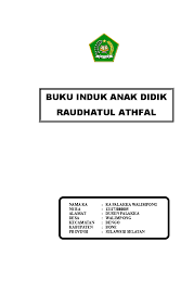 Manajemen peserta didik keberadaanya sangat dibutuhkan di lembaga pendidikan karena siswa merupakan subjek sekaligus objek dalam proses transformasi ilmu dan ketrampilan. Doc Buku Induk Siswa Rabaru Wahdahwater Tallo Academia Edu