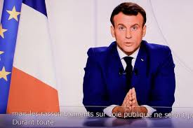Macron, le french perlimpinpin national, a présenté ses réponses au grand débat national lors d'une allocution télévisuelle. Deconfinement Macron Appelle A Une Strategie Pour Les Detresses Psychologiques