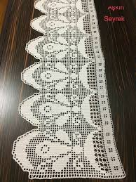 Clara Ines Adli Kullanicinin Perde Modelleri Panosundaki Pin Tig Desenleri Tig Isleri Tig Isi Dantel
