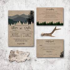 Design beautiful invitations with matching rsvp cards. Amazon Com Custom Woodland Wedding Invitations With Rsvp Card Forest Wedding Mountain Wedding Rustic Wedding Camping Wedding Country Wedding Outdoor Wedding Nature Wedding Sold In Sets Of 10 Handmade