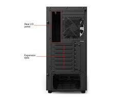 Your price for this item is $ 111.99. Nzxt H510 Compact Atx Mid Tower Pc Gaming Case Front I O Usb Type C Port Tempered Glass Side Panel Cable Management System Water Cooling Ready Steel Construction Black Red