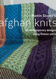 Get ready for winter with blankets made using our free afghan knitting patterns. Afghan Knits By Martin Storey Knitting Patterns Book Rowan