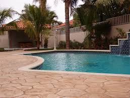 When applying an overlay product, the contractor is adding strength to your pool deck, patio or other surface. How To Revive A Pool Deck With Decorative Concrete Port Aggregates