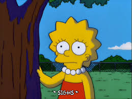 Lisa simpsons sad wallpapers feel free to use these lisa simpsons sad images as a background for your pc, laptop, android phone, iphone or tablet. 13x20 Girl Gif On Gifer By Vusar