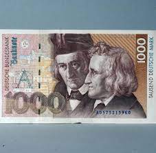 5 neue wohnungseinblicke auf solebich. 500 Euro Aus Der 1000 Mark Schein Ware Der Neue Grosste Geldschein Welt