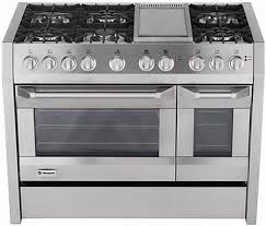We really like it so far, but it does get very hot near the control panel when the oven is on. Ge Monogram Range Cooker