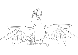 Touch device users, explore by touch or with swipe gestures. Rio To Download Rio Kids Coloring Pages
