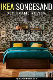 ikea songesand bed frame review the ikea songesand bed frame comes in colors such as white and brown it is ideal for all type bed frame classic bed furniture