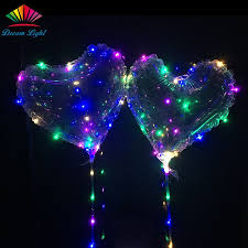 Party Balloon Supplies Led Heart Balloon For Wedding Balloons Led Balloons Light Up Balloons
