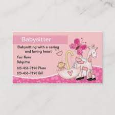 Childcare & babysitter business cards. 180 Best Babysitting Business Cards Ideas In 2021 Business Cards Cards Babysitting
