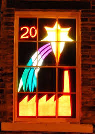Saltaire Living Advent Windows Star Christmas Advent Advent Art Christmas Window Display Home