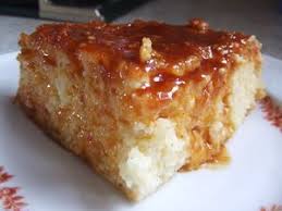 Yabon Le Gateau De Riz Un Deux Trois Petits Plats Gateau De Riz Au Caramel Gateau De Riz Delicieux Desserts
