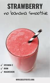 Kale Smoothie With Banana And Strawberries Recipe Smoothie Without Banana Strawberry Smoothie Recipe Without Banana Smoothie Recipes