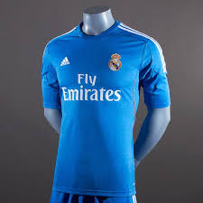 Soccer Jerseys Adidas Real Madrid 13 14 Away Replica Short Sleeve Jersey Replica Apparel Air Force Blue White Light Orange Football Shirts Real Madrid Mens Tops