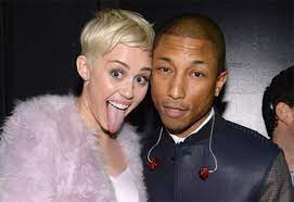 Pharrell Williams acha que Miley Cyrus foi generosa com ele - OFuxico