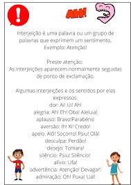 Interjeição: O que é e como usar? - EDUCAR SEMPRE