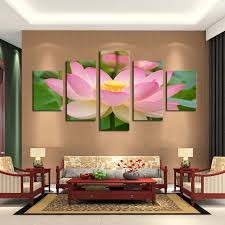 Maybe you would like to learn more about one of these? 2017 Sale Oil Painting 5 Panel Lotus Modern Painting Canvas Wall Art Picture Home Decoration Living Room Print Large Unframed Oil Painting Art Picturesmodern Paintings Aliexpress
