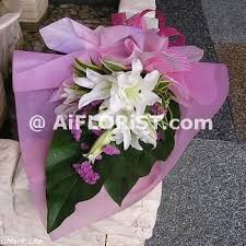 Birthday Flower Bouquet A11047 Lily Bouquet Birthday Flowers Bouquet Fresh Flowers Arrangements Online Florist