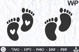 Download Baby Footprint Svg Baby Feet Svg Graphic By Wanchana365 Creative Fabrica