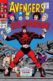 How does she get her widow stingers for the first time? Red Guardian Wikipedia