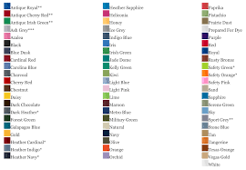 36 curious gildan color chart download