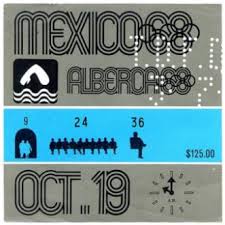 Click for larger view the fantastic pictograms, logo, and identity for the 1968 olympic games, held in mexico city, were designed by the great lance. Pictograms Olympic Games 1968 Mexico City
