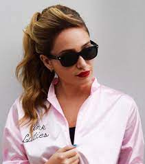 Grease Inspired Hairstyle Vintage Wedding Hair Grease Hairstyles Pink Ladies Grease