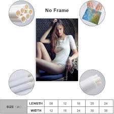 IYALVNR Brooke Monk Model Sexy Art Poster3 Canvas Art Wall Poster Printing  Office Bedroom Aesthetic Poster Living Room 08x12inch(20x30cm)  Unframe-style : Amazon.ca: Home