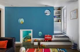 Peinture bleu 12 couleurs bleutees pour repeindre son interieur. Chambre Enfant Bleu Et Deco Aux Accents Colores
