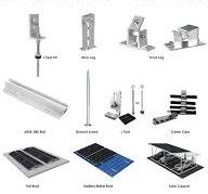 Solar Panel Bracket Aluminium Profile Mounting Rail T-Shaped ...