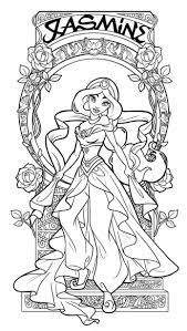 You can download, favorites, color online and print these disney princess for free. Get This Adult Coloring Pages Disney Jasmine The Arabian Night Princess