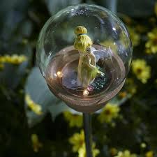 Disney Tinkerbell Solar Garden Stake Lawn Ornament Statues Outdoor Decor Solar Garden Ornaments Solar Garden Stakes Solar Garden Decor