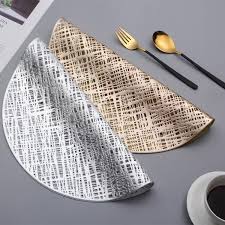 Round Creative Dining Table Designer Placemat Placemats Unique Placemats Dining Table Decor