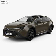 Toyota Corolla Trek 2019 Toyota Corolla Corolla Car 3d Model