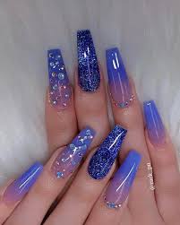 Cool cute nails images for your pleasure. 12 Best Pretty Nails In 2019 Lemebeauty Net Blue Ombre Nails Best Acrylic Nails Gel Nail Art Designs