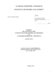 Retorică întrebare și sigur fără rost! Academia De È™tiinÈ›e A Moldovei Institutul De Istorie Stat Si Drept