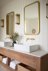 Open Sink Vanity With Vessel Sinks