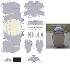 Christmas papercraft a simple papercraft made for christmas, designed and built by me. Totoro Paper Bastelarbeiten Aus Papier Und Pappe Papier Basteln Ideen Basteln Mit Papier Origami
