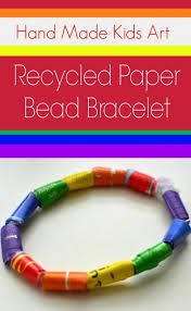 How To Make Paper Bead Bracelets Paper Bead Bracelet Paper Beads Make Paper Beads