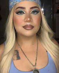 💥Colaboración semanal pública Tema : Glam tonos azules Realizado por la  bellísima: Makeup marlene Dale mucho amor y comparte 💙 #team_queenlovers